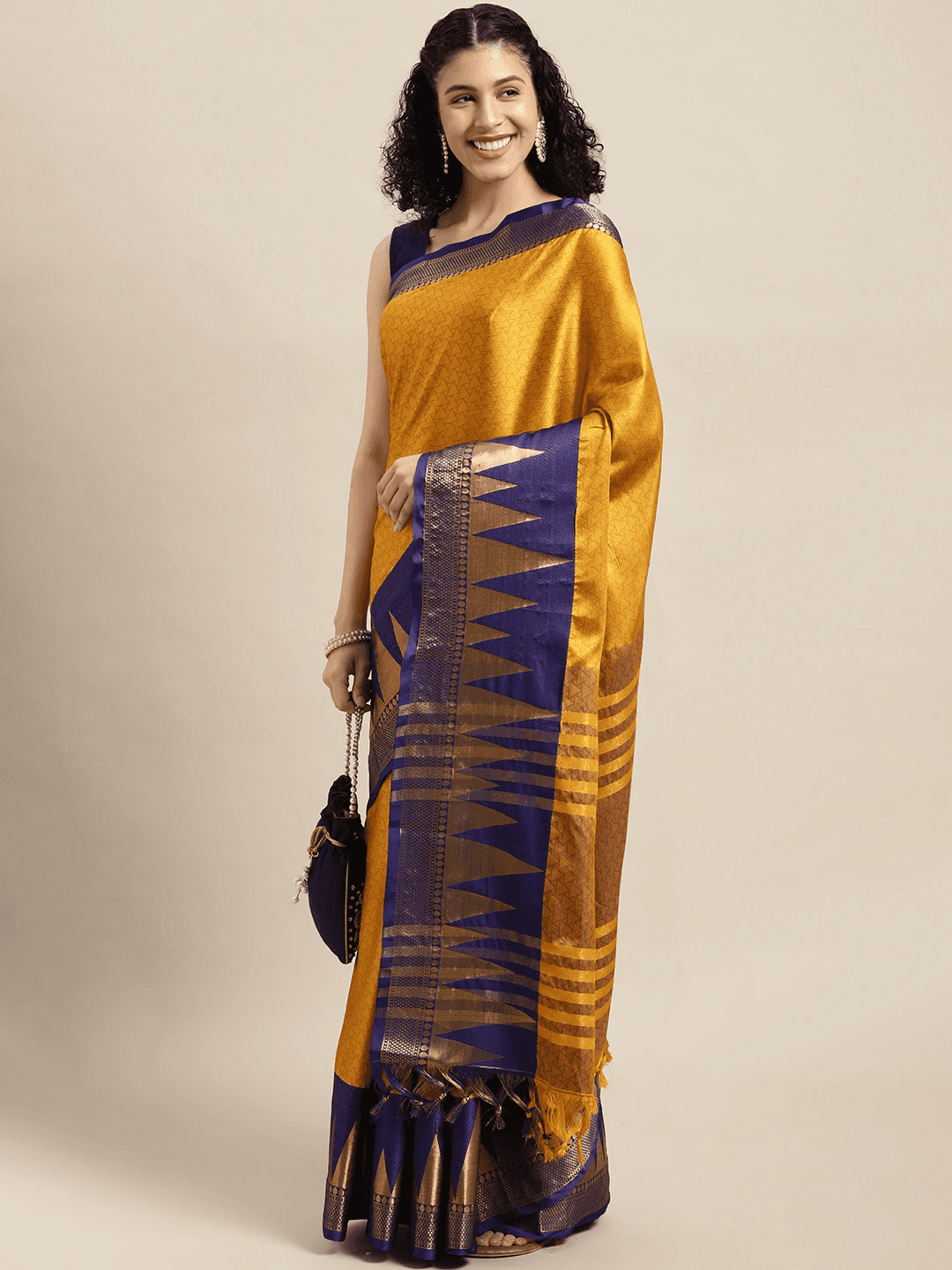 Buy Uppada Cotton Silk Saree With Self Butti | Vastranand