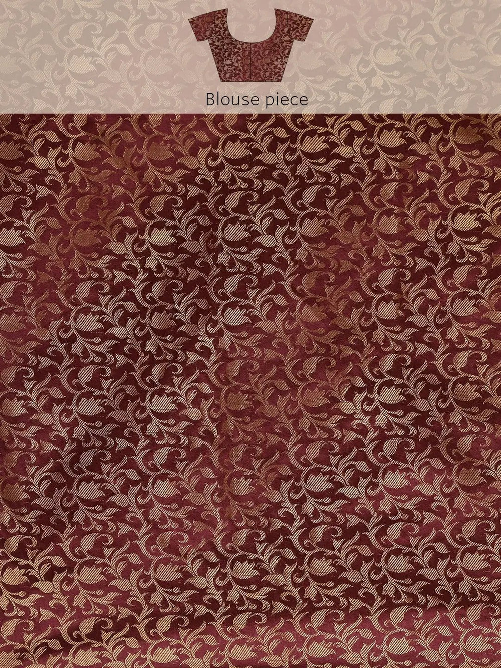 Self Butti Uppada Cotton Silk Saree at Vastranand.