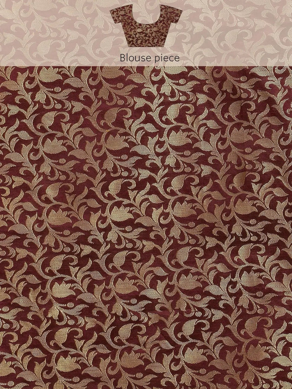 Self Butti Uppada Cotton Silk Saree at Vastranand.