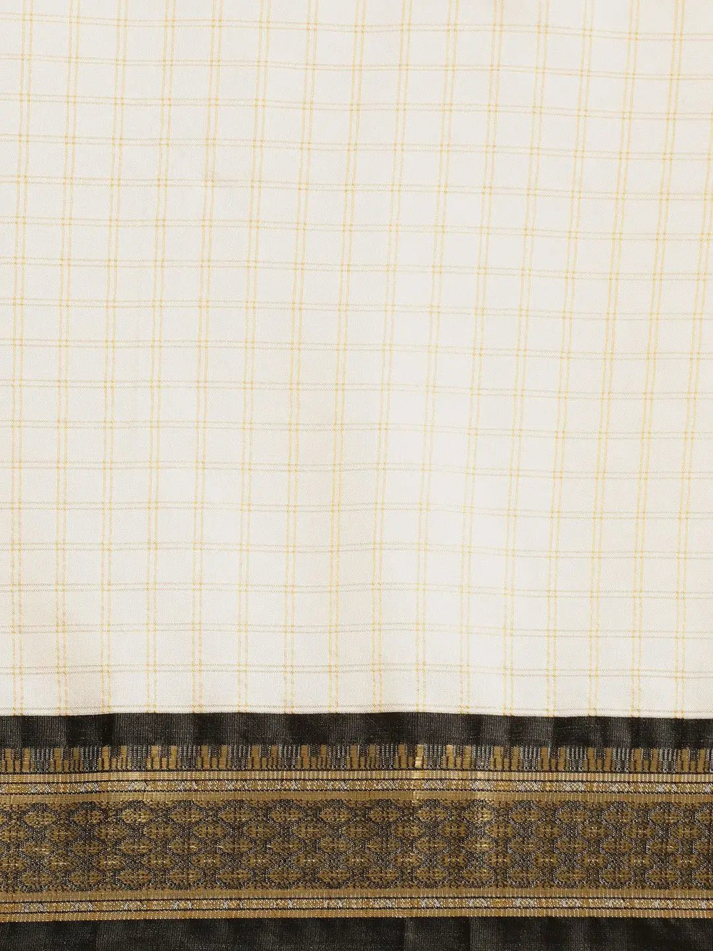 Self Butti Uppada Cotton Silk Saree at Vastranand.