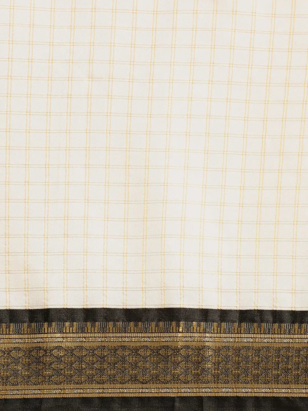 Self Butti Uppada Cotton Silk Saree at Vastranand.
