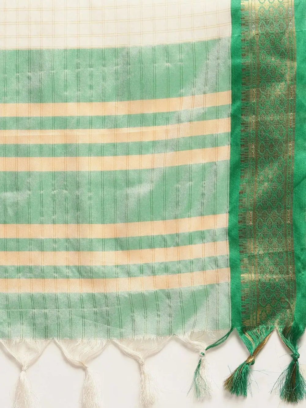 Self Butti Uppada Cotton Silk Saree at Vastranand.