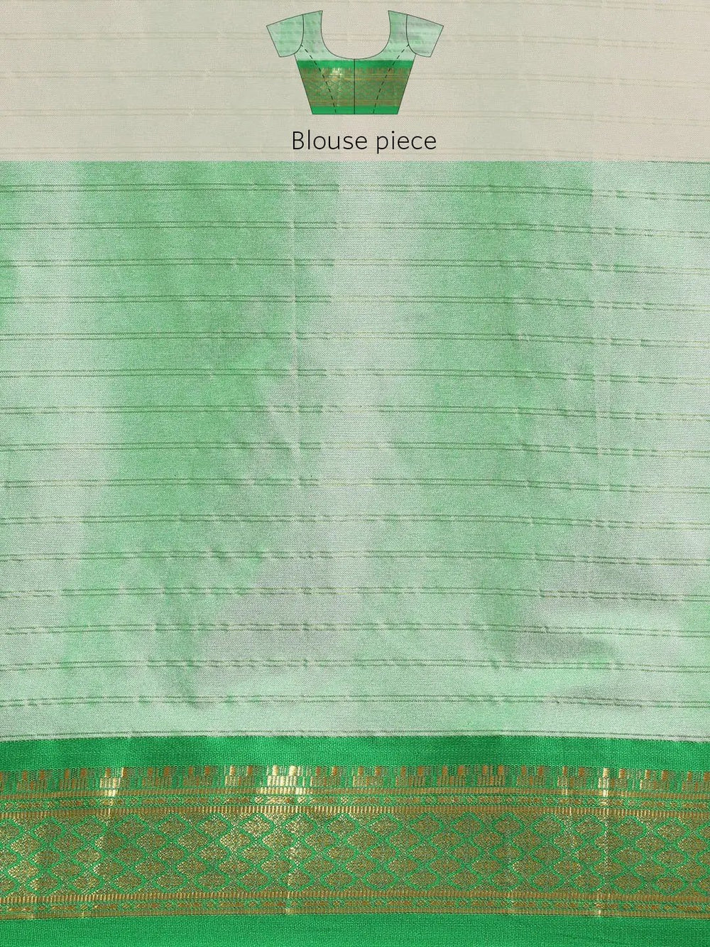 Self Butti Uppada Cotton Silk Saree at Vastranand.