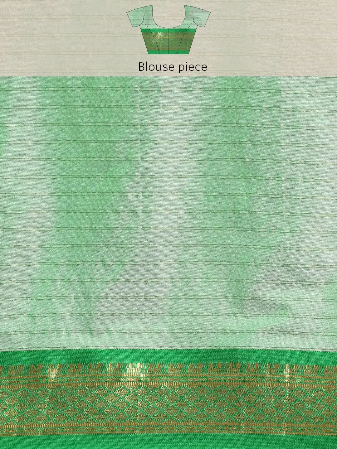 Self Butti Uppada Cotton Silk Saree at Vastranand.
