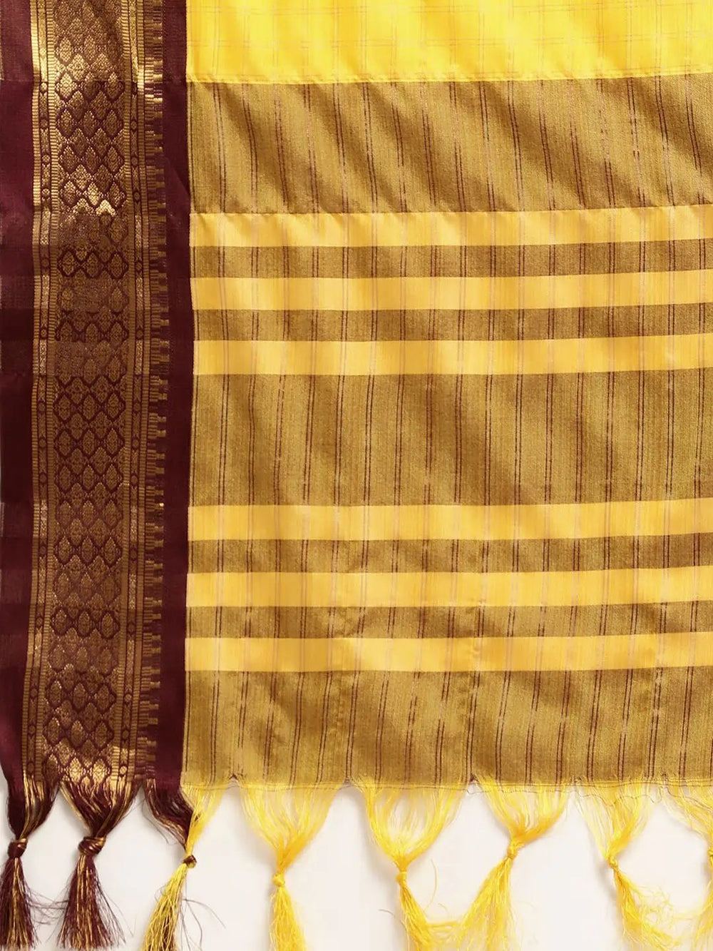 Self Butti Uppada Cotton Silk Saree at Vastranand.
