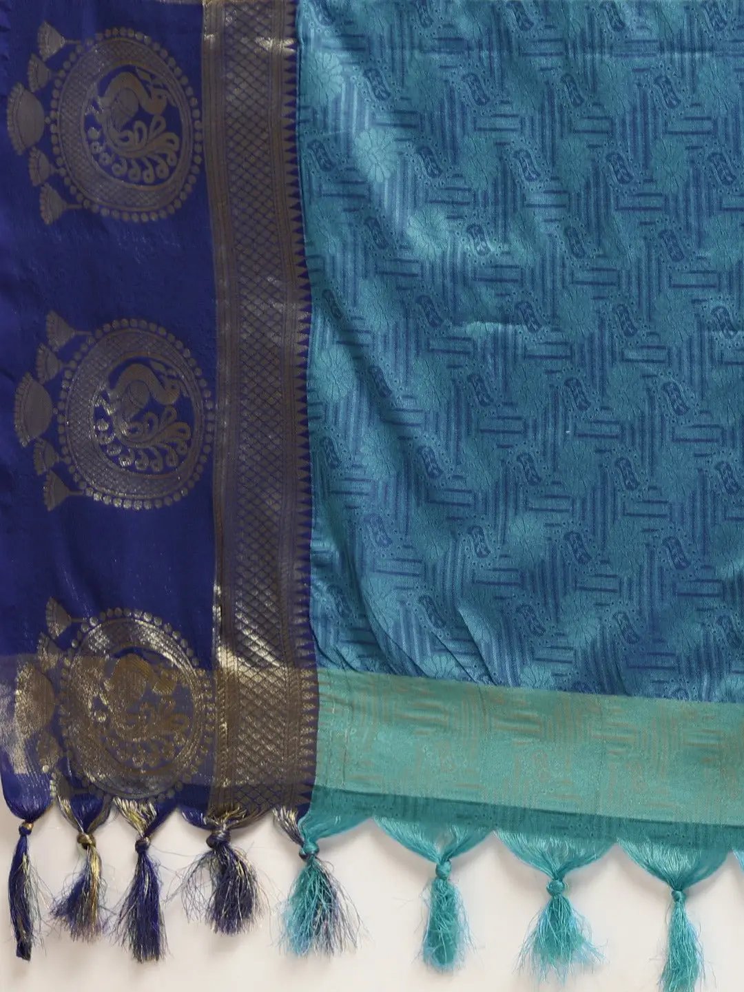 Self Butti Uppada Cotton Silk Saree at Vastranand.