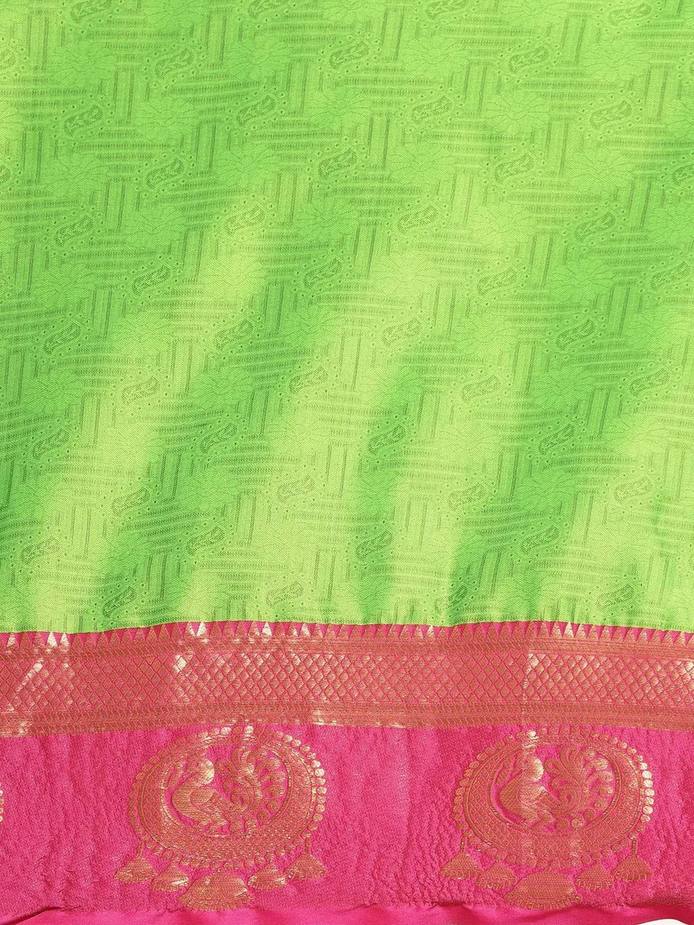  Uppada Cotton Silk Saree With Self Butti Design