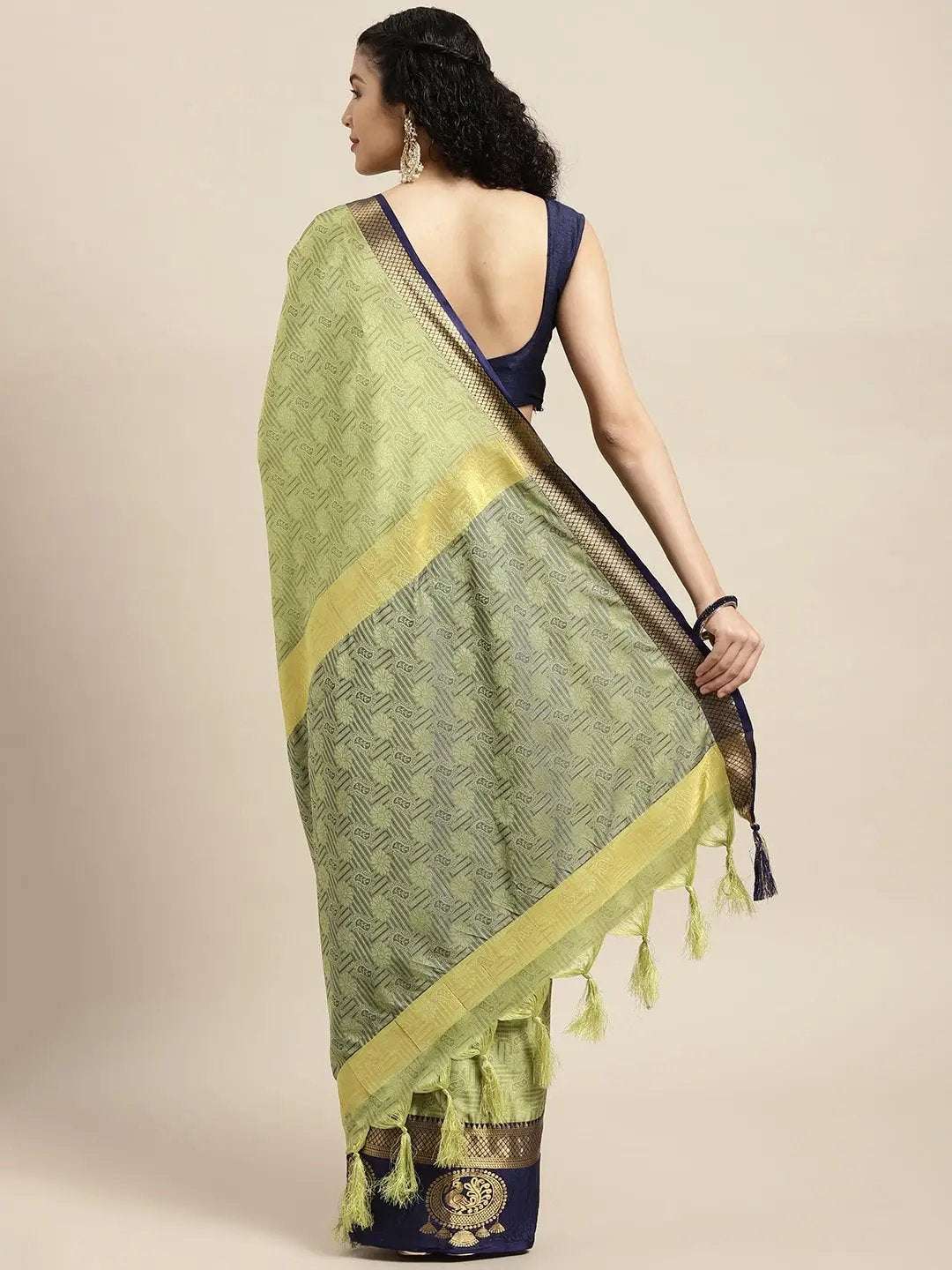 Buy Uppada Cotton Silk Saree With Self Butti | Vastranand