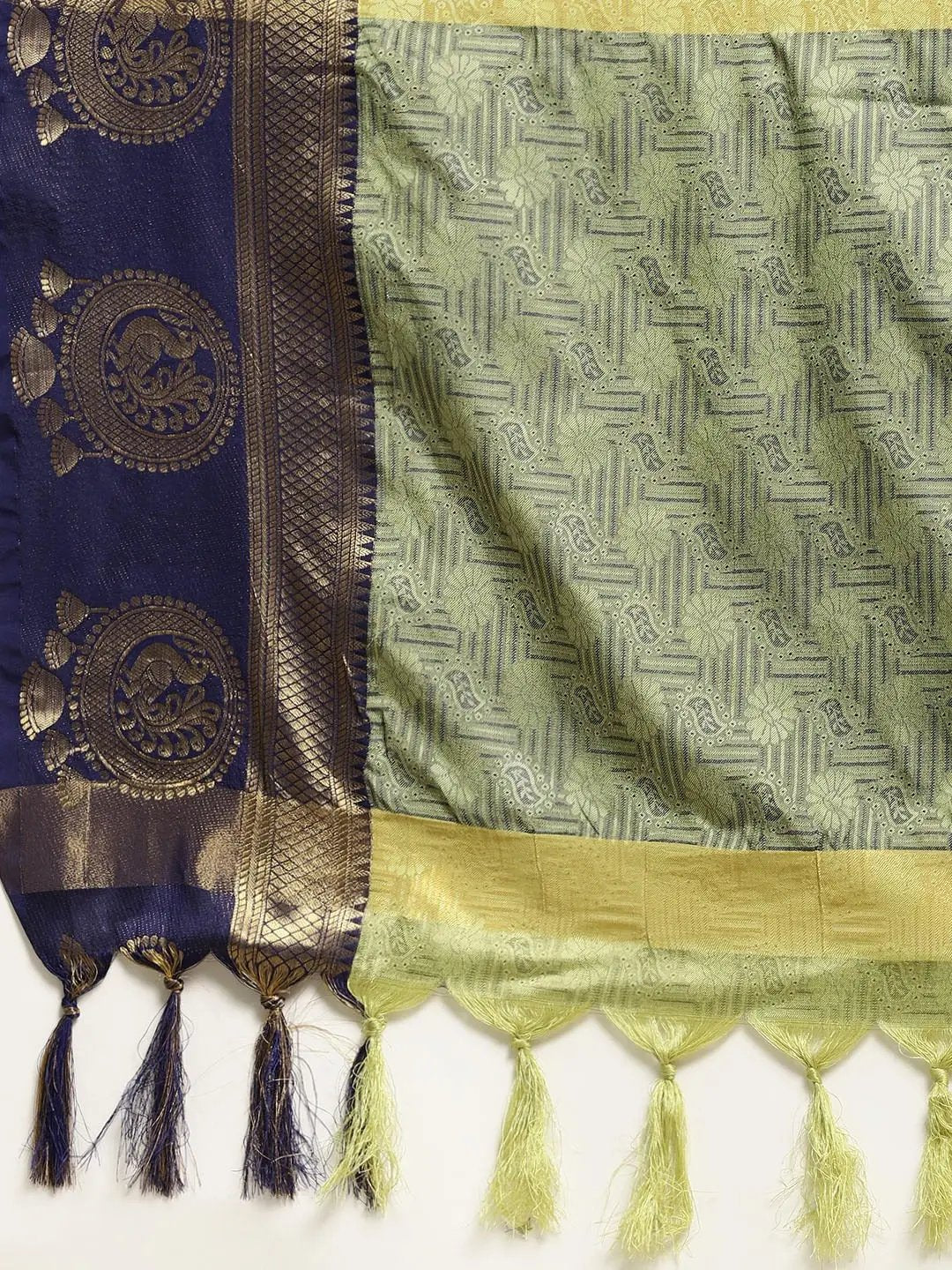 Buy Uppada Cotton Silk Saree With Self Butti | Vastranand