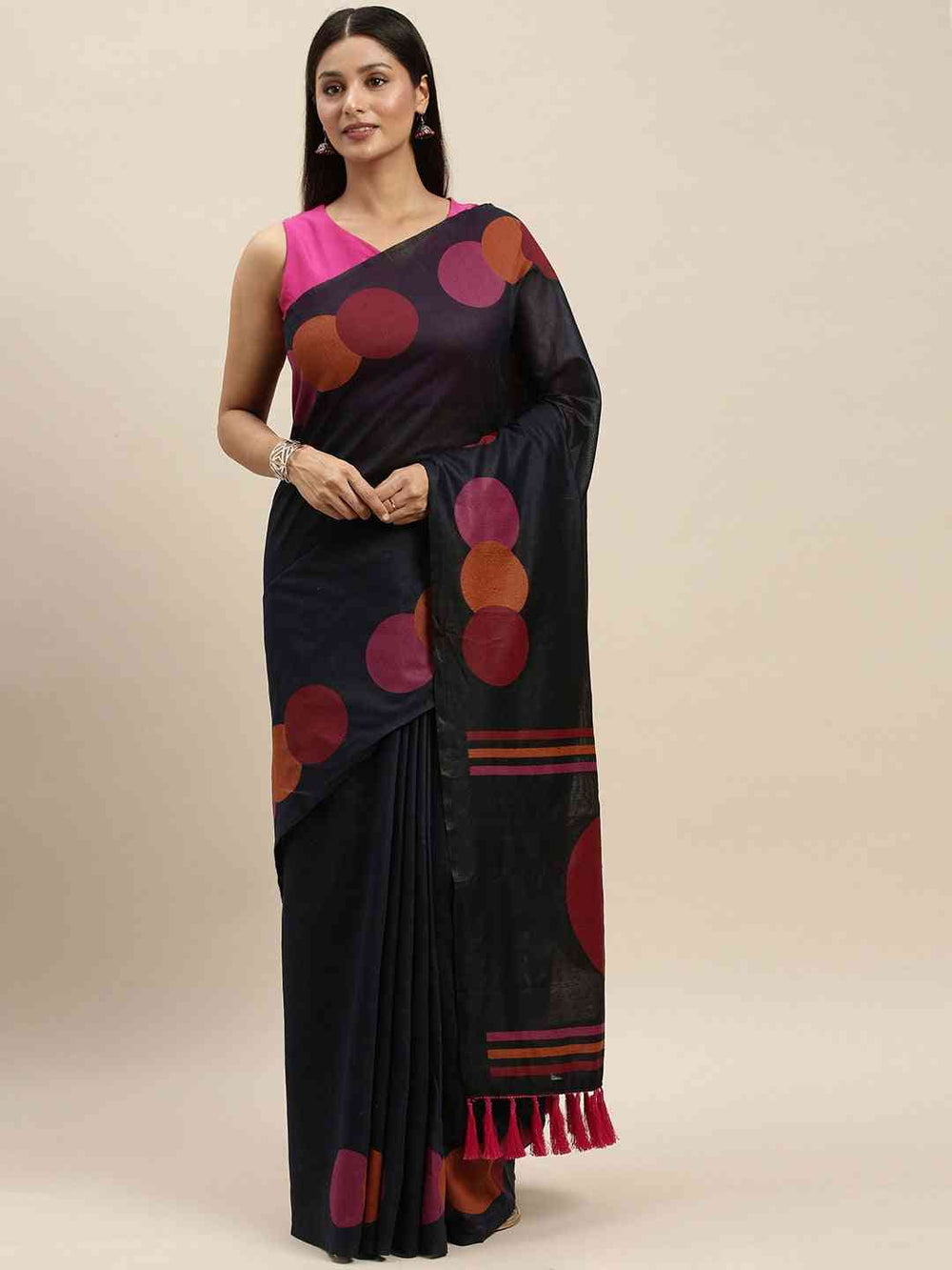 Trending Cotton Silk Resham Minakari Sarees at Vastranand