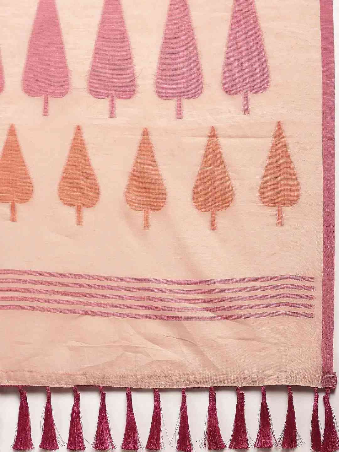 Cotton Silk Resham Minakari Sarees 