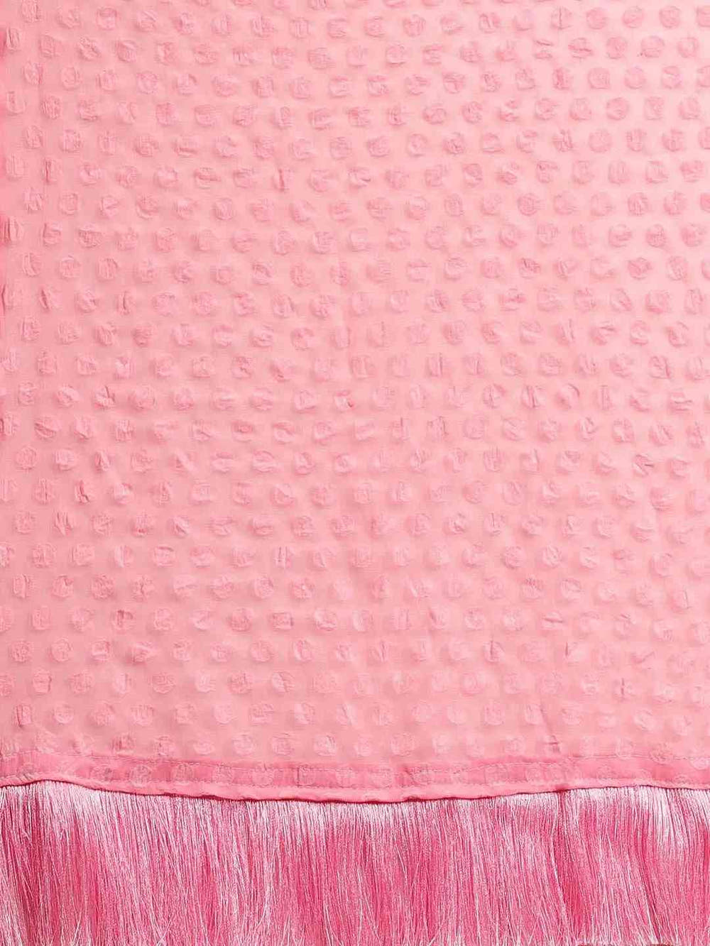 Pure Soft Georgette Self Weaving Saree 