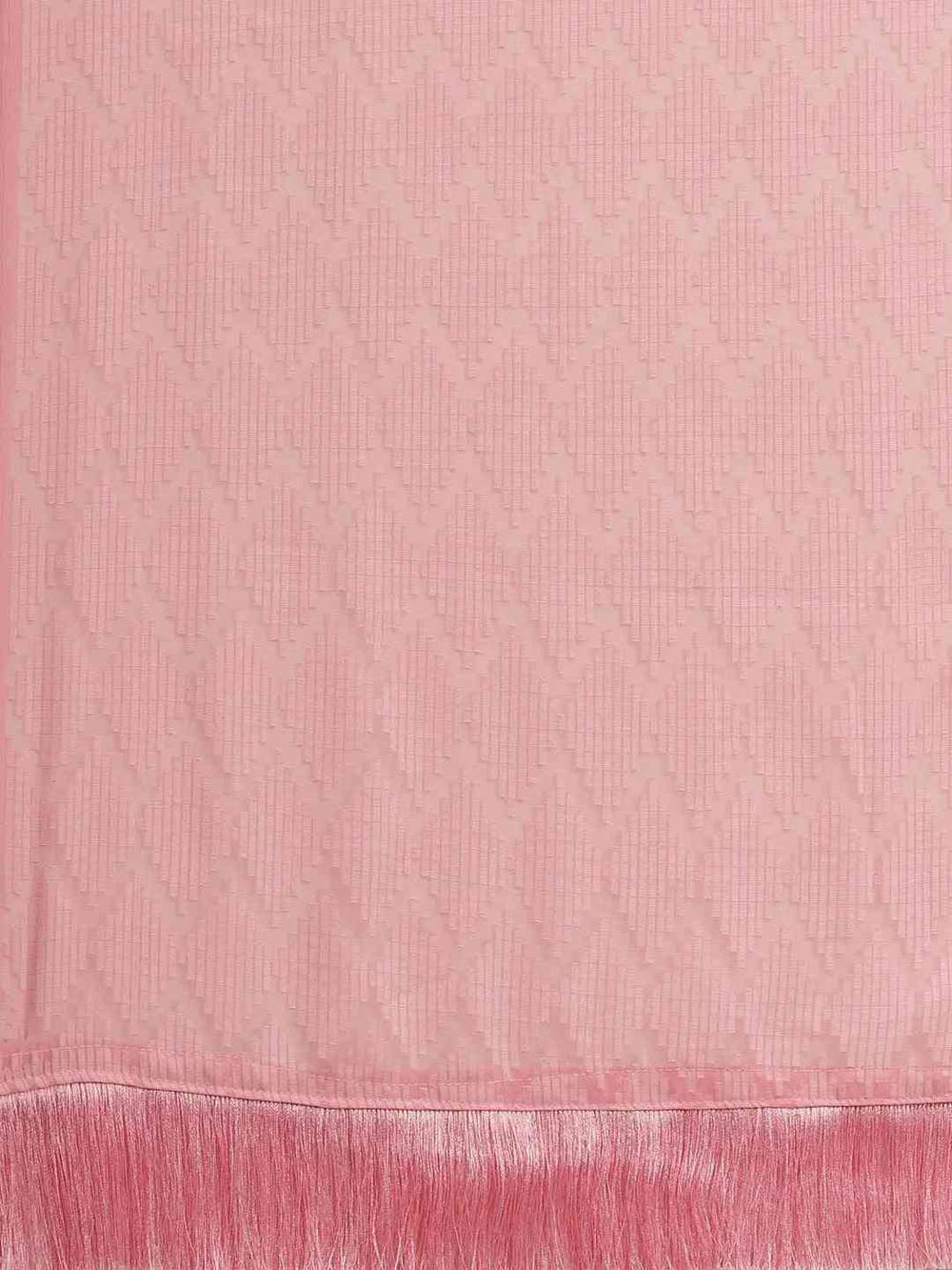 Pure Soft Georgette Self Weaving Saree 