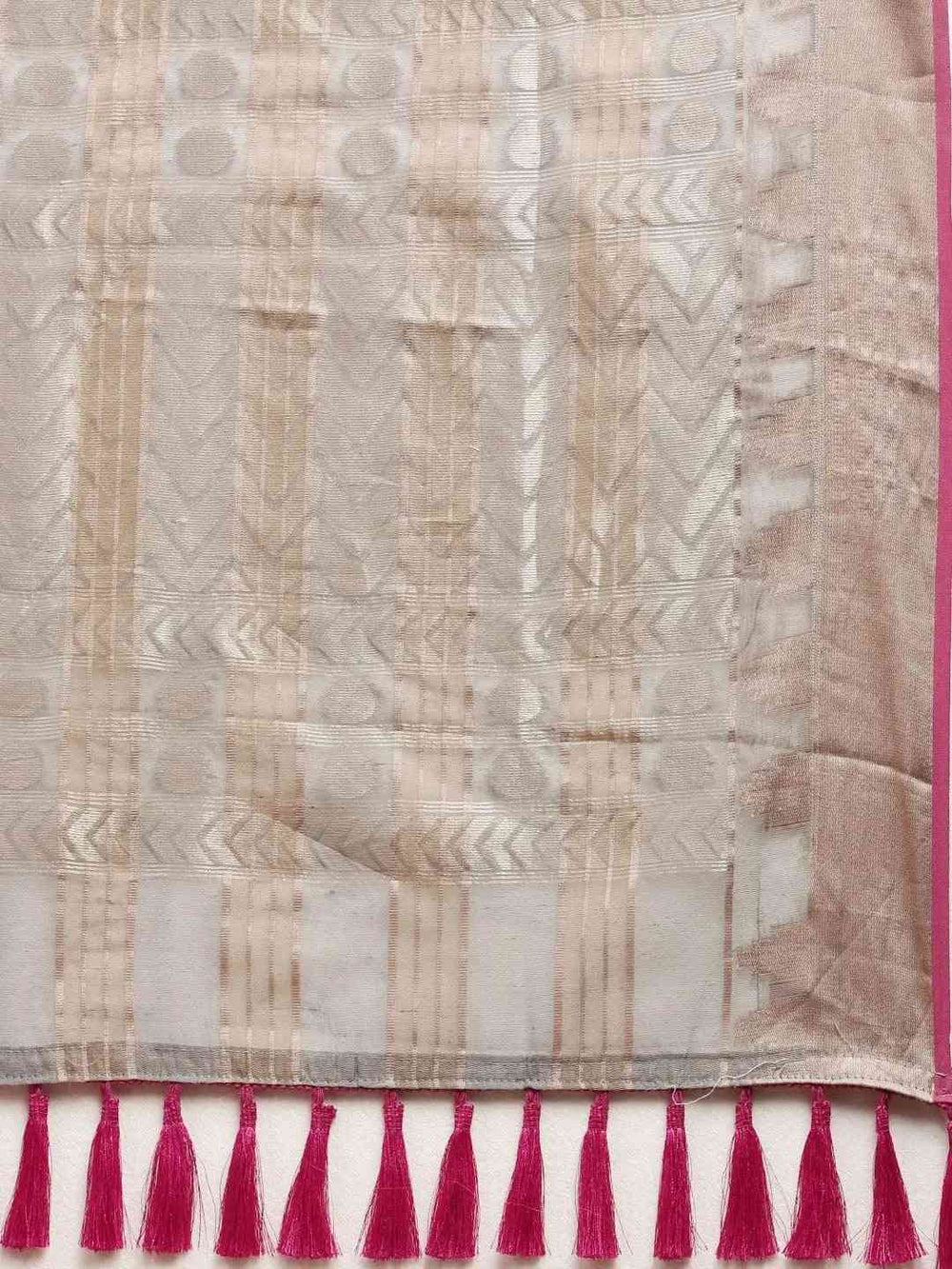 Festive Soft Orgenza Zari Weaving Saree