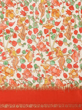 Lastest Flower Digital Print Soft Silk Saree