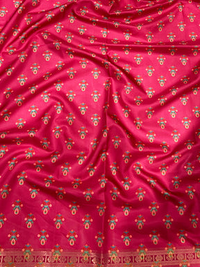 Soft Silk Pashmina Kashmiri Print Saree