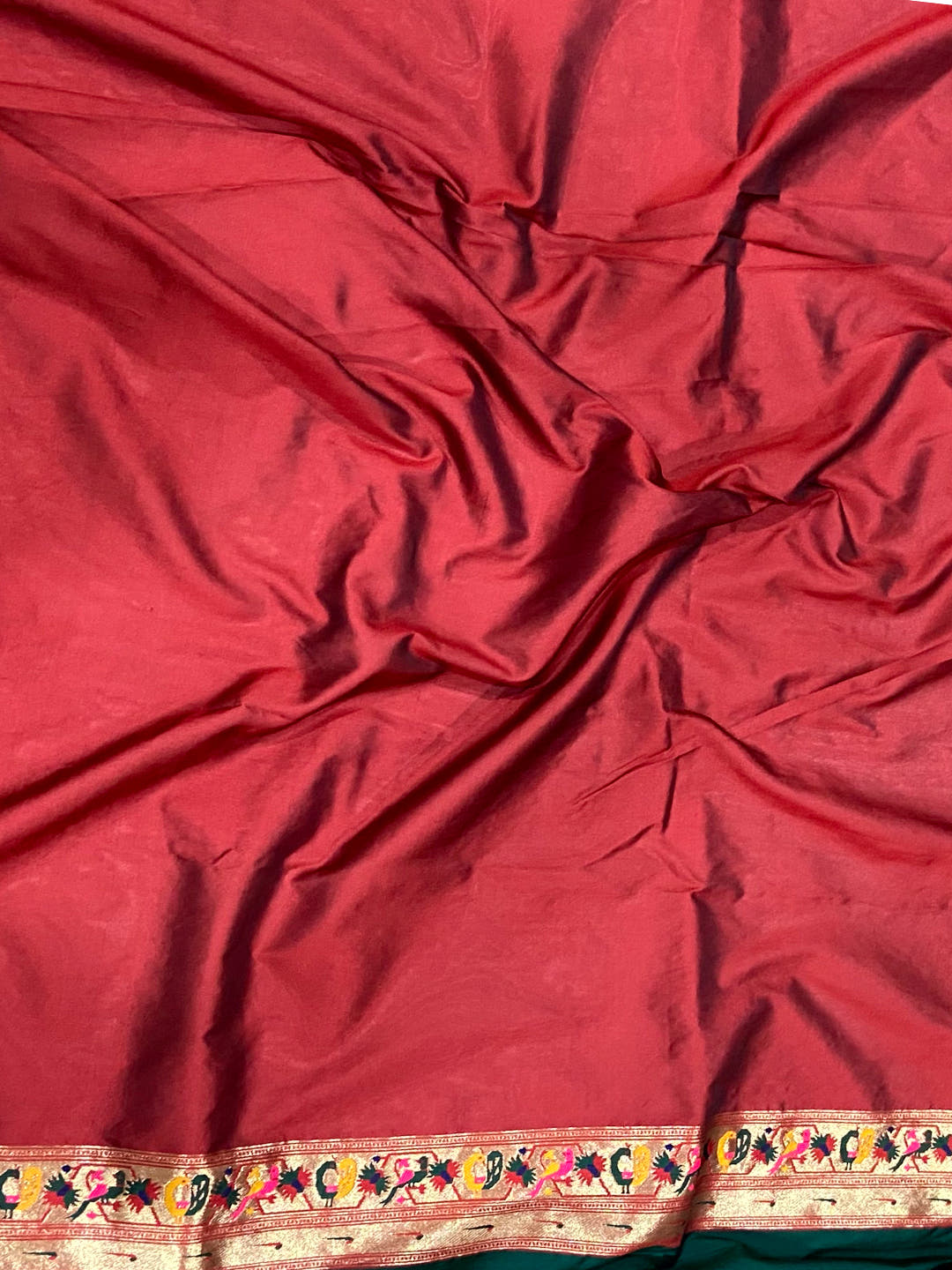 Black Patola Silk Zari Weaving Saree