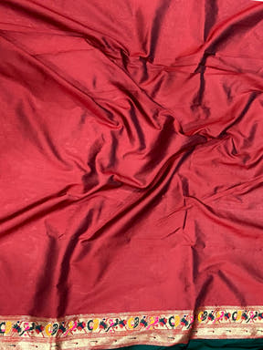 Black Patola Silk Zari Weaving Saree