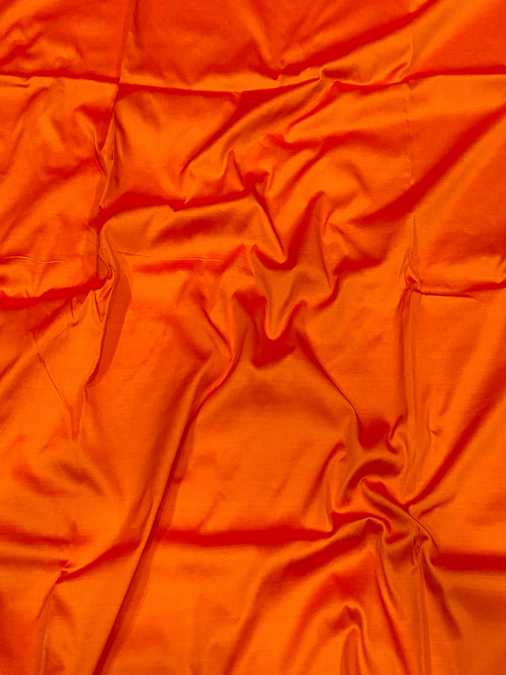 Orange Elegance Kanjivaram Saree