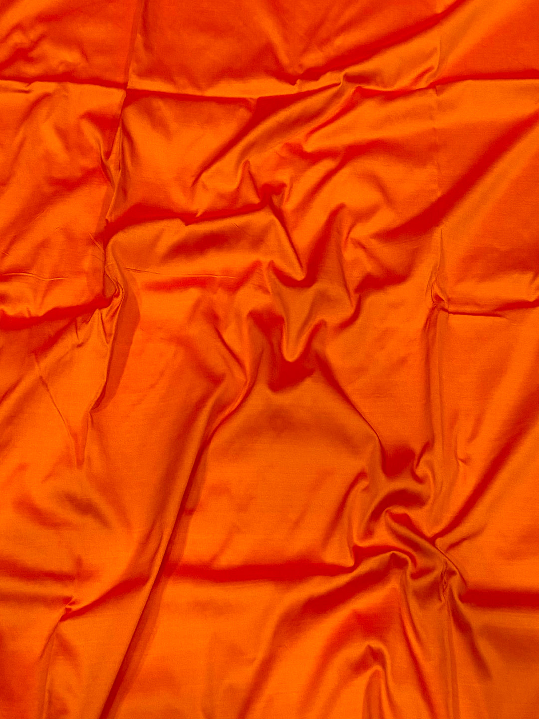 Orange Elegance Kanjivaram Saree