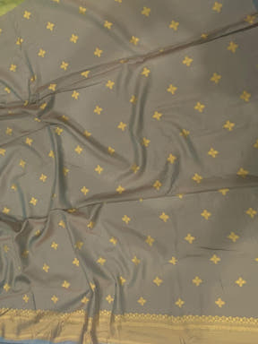 Lime Patola And Kalamkari Fusion Saree