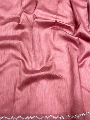 Sunset Glow Rangoli Silk Saree