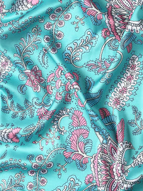 Soft Satin Georgette Pristel Colour Party Wear Saree