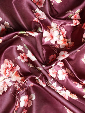 Soft Gadhwal Patti Woven Flower Pichwai Print Banarasi Saree