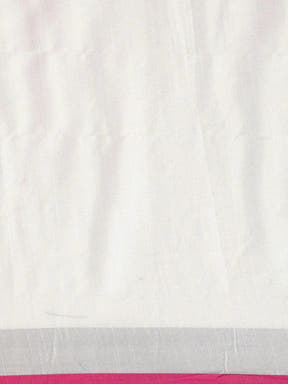 Bhagalpuri Linen Saree With Pink Colour Small Patti