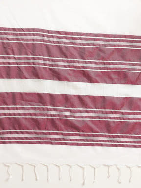Stylish Bhagalpuri Solid Print Cotton Saree