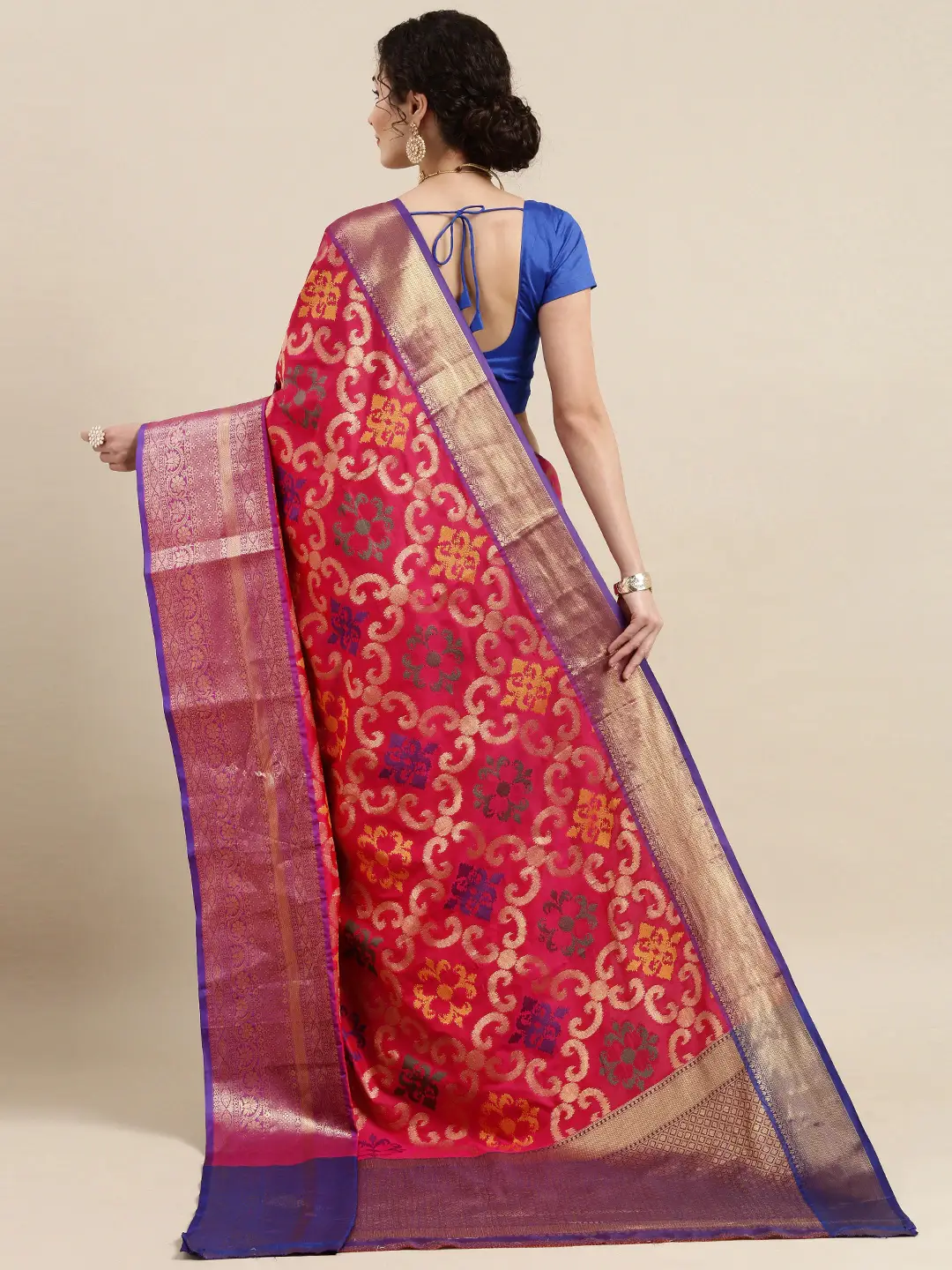  Dharmavaram Soft Silk Festive Wear Saree