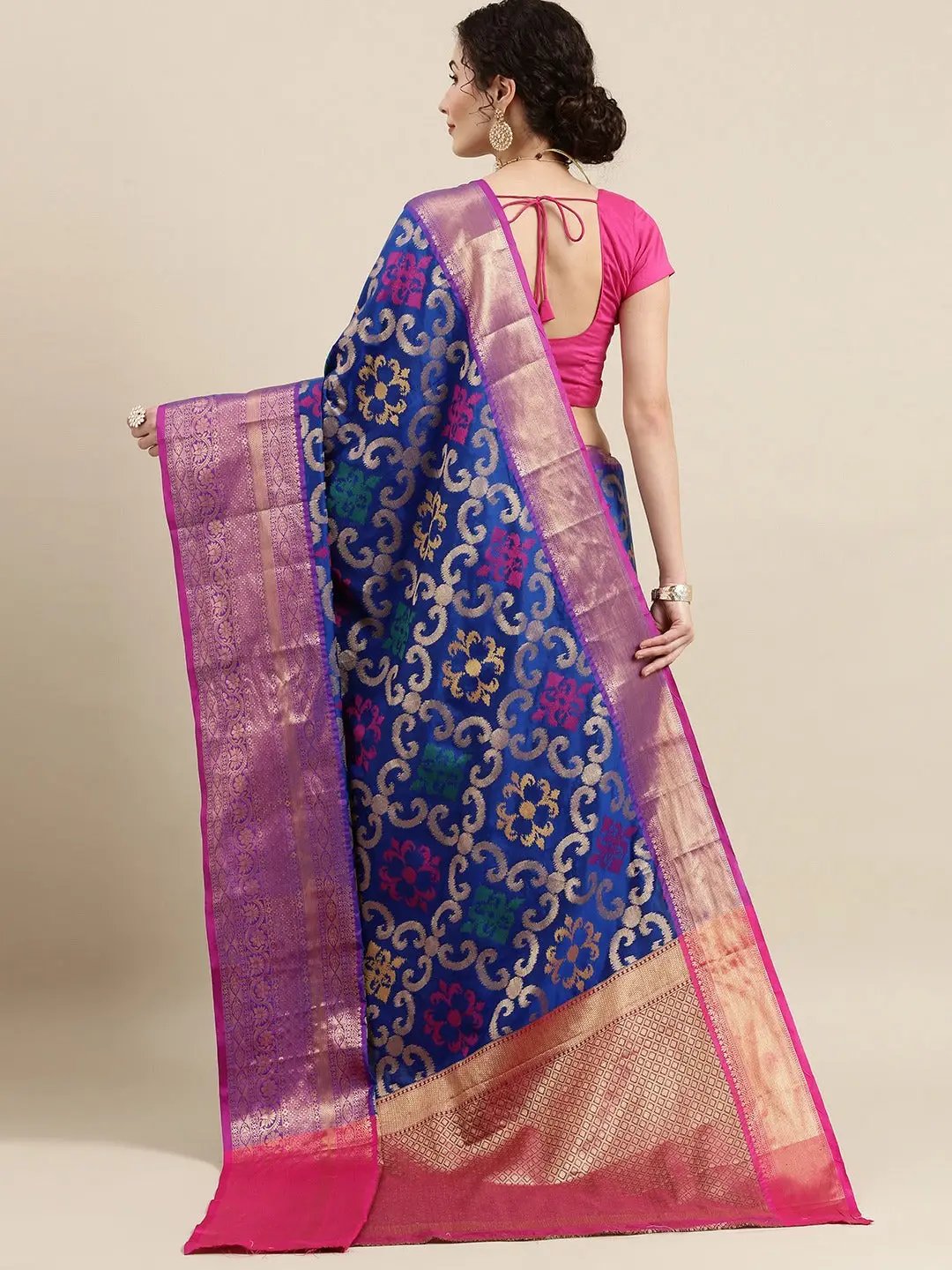  Dharmavaram Soft Silk Festive Wear Saree