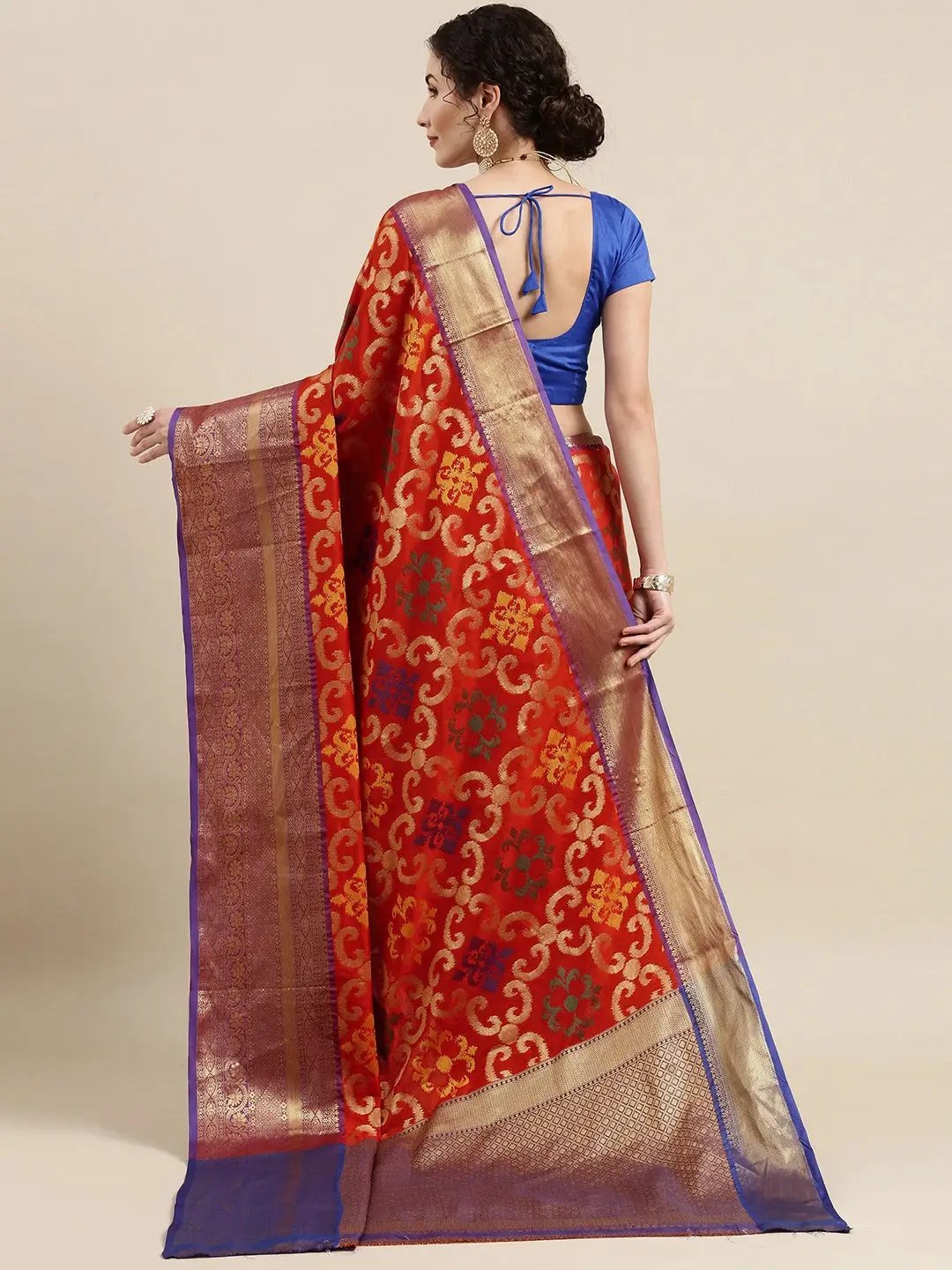  Dharmavaram Soft Silk Festive Wear Saree