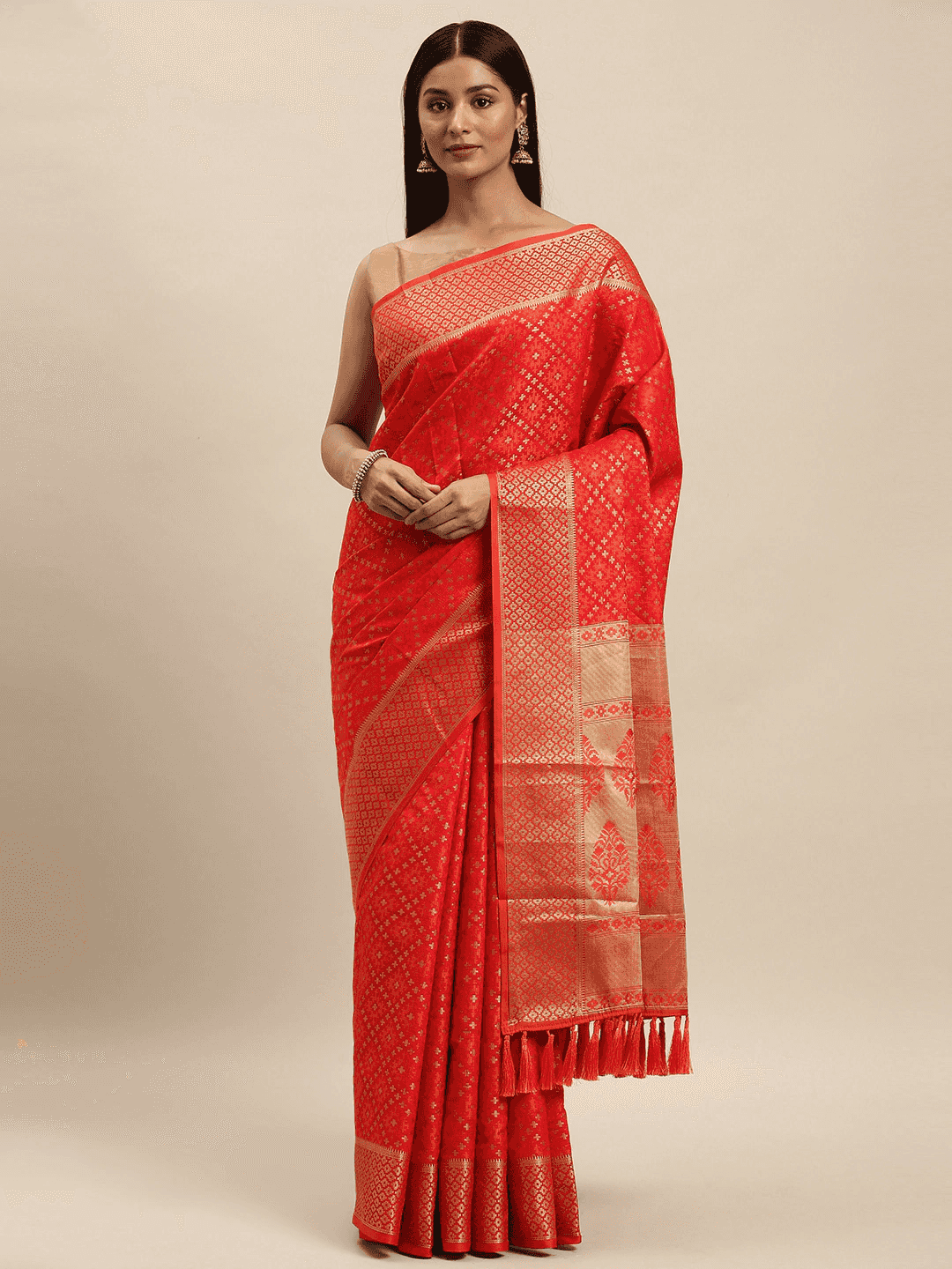 Soft Banarasi Patola Zari Saree