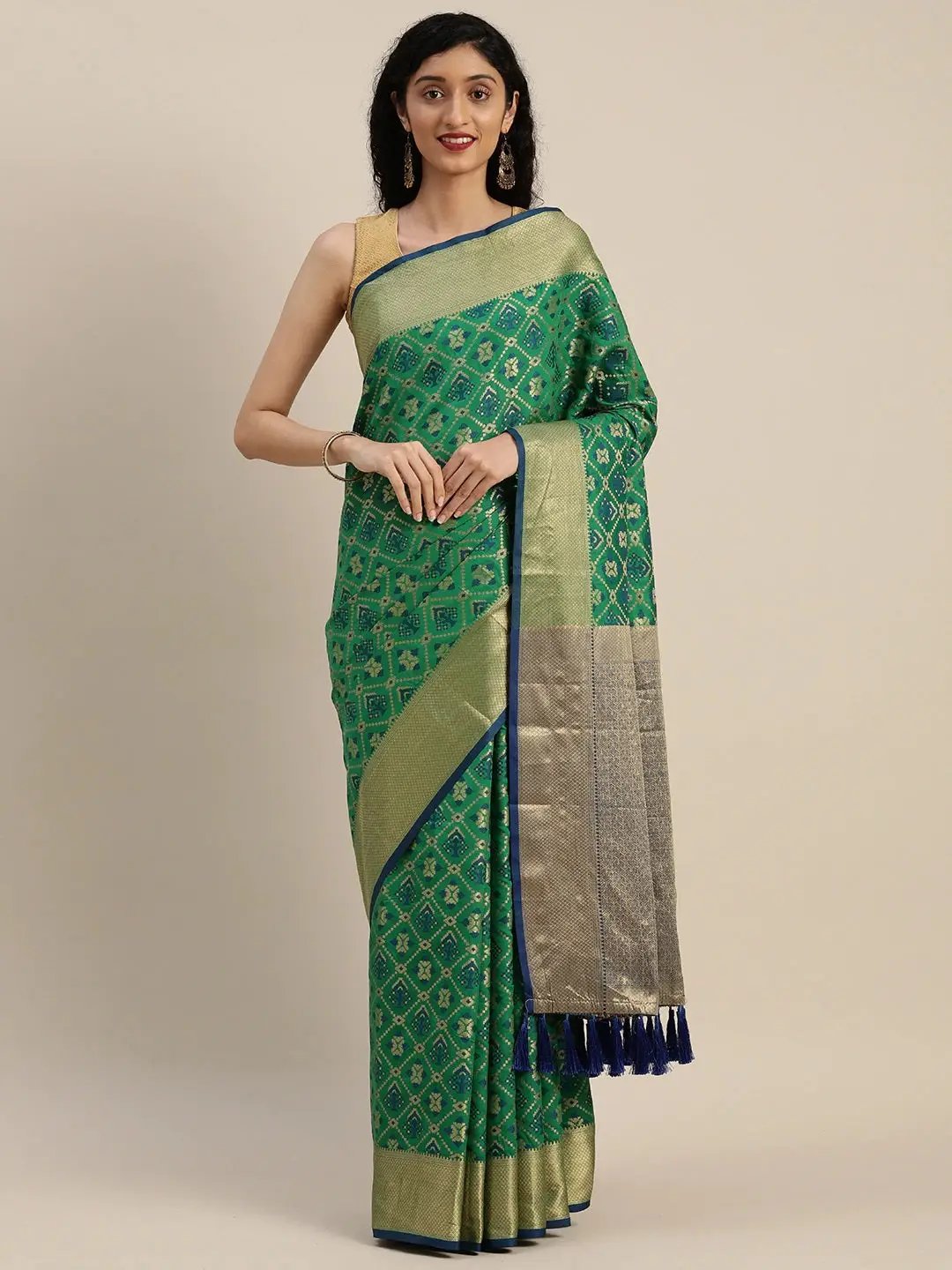 Soft Banarasi Patola Zari Saree