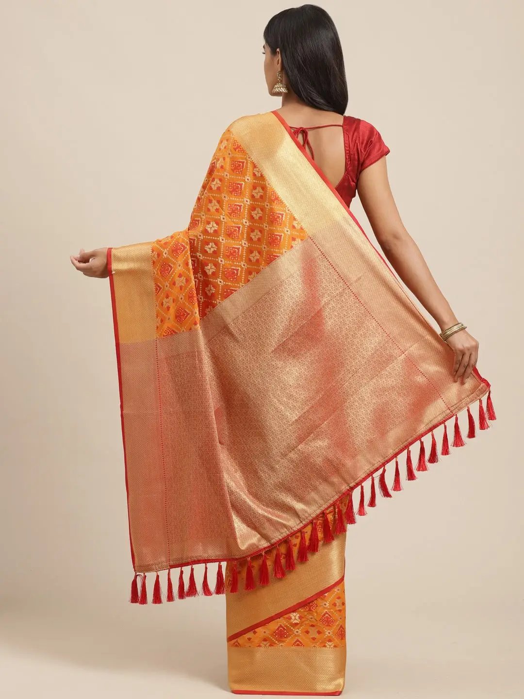 Soft Banarasi Patola Zari Saree