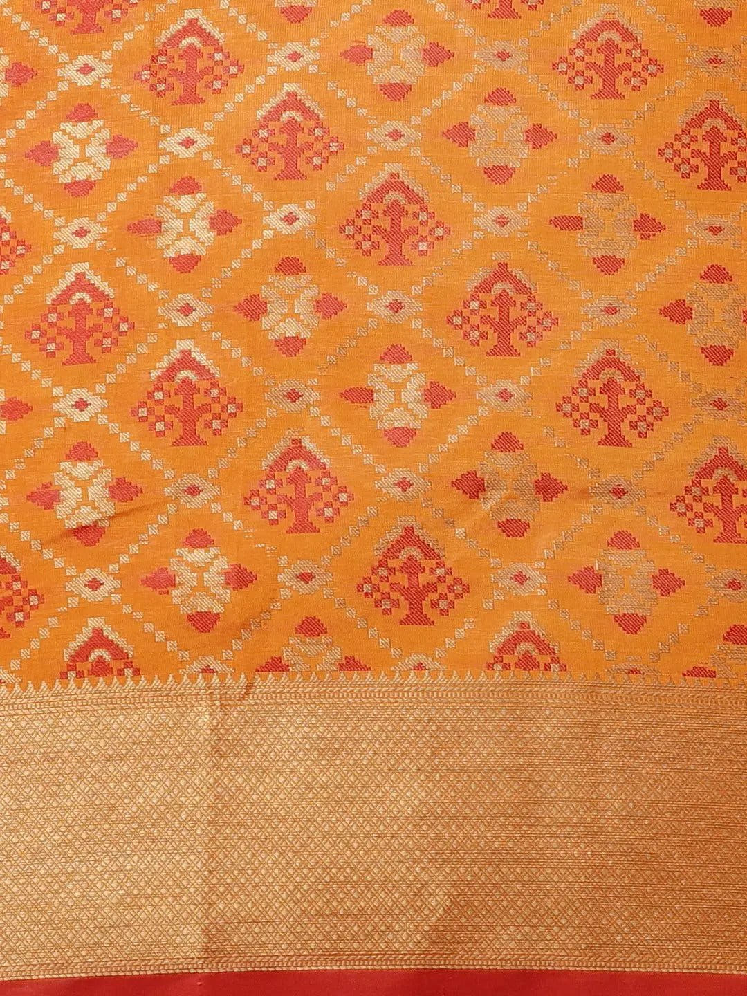Soft Banarasi Patola Zari Saree