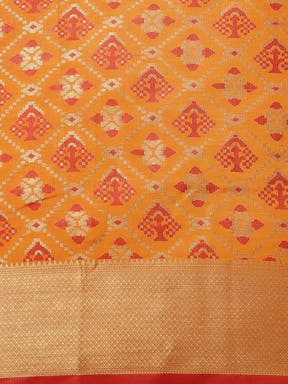 Soft Banarasi Patola Zari Saree