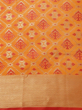 Soft Banarasi Patola Zari Saree