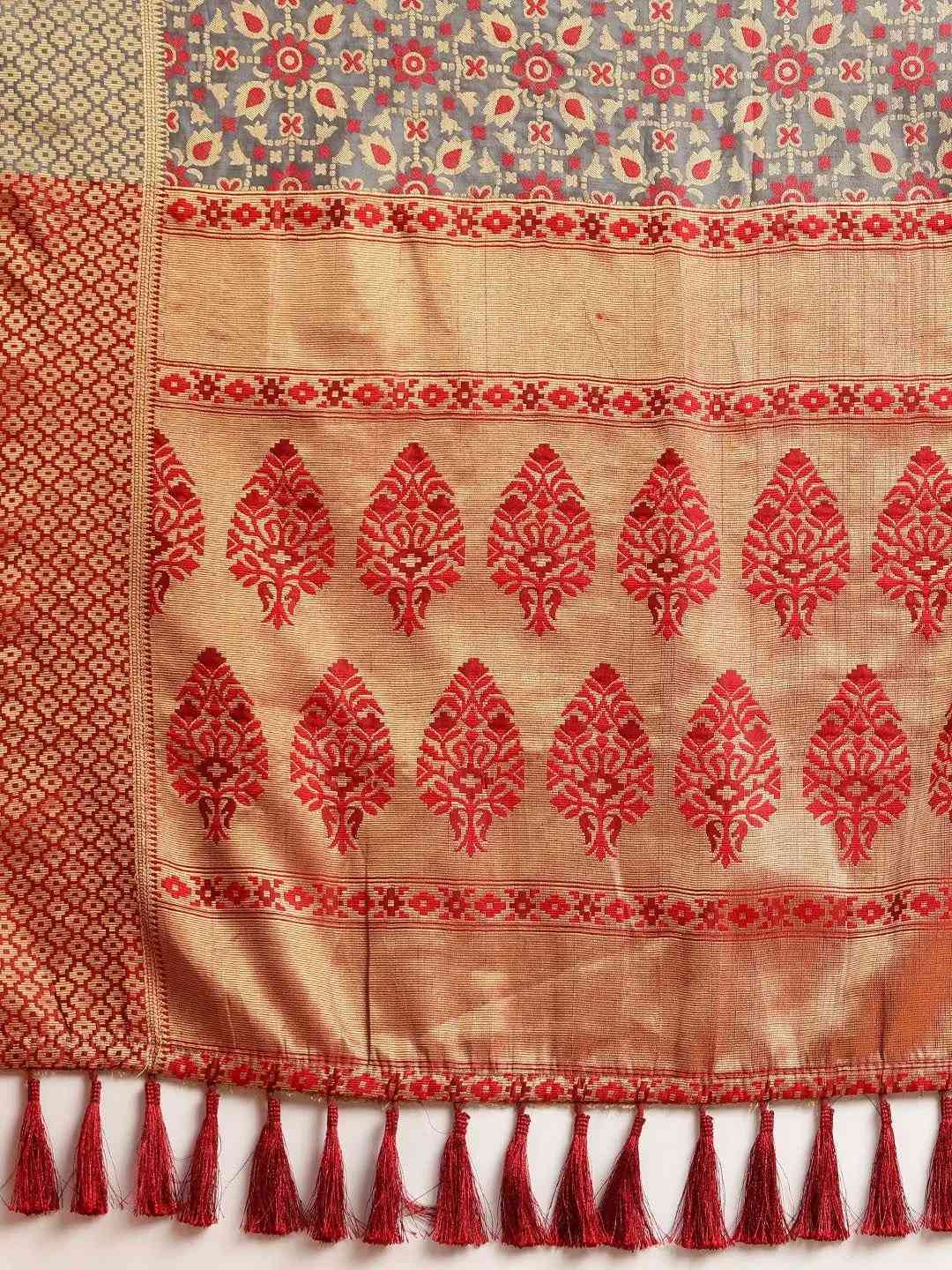 Latest Banarasi Patola Silk Saree with Zari Work