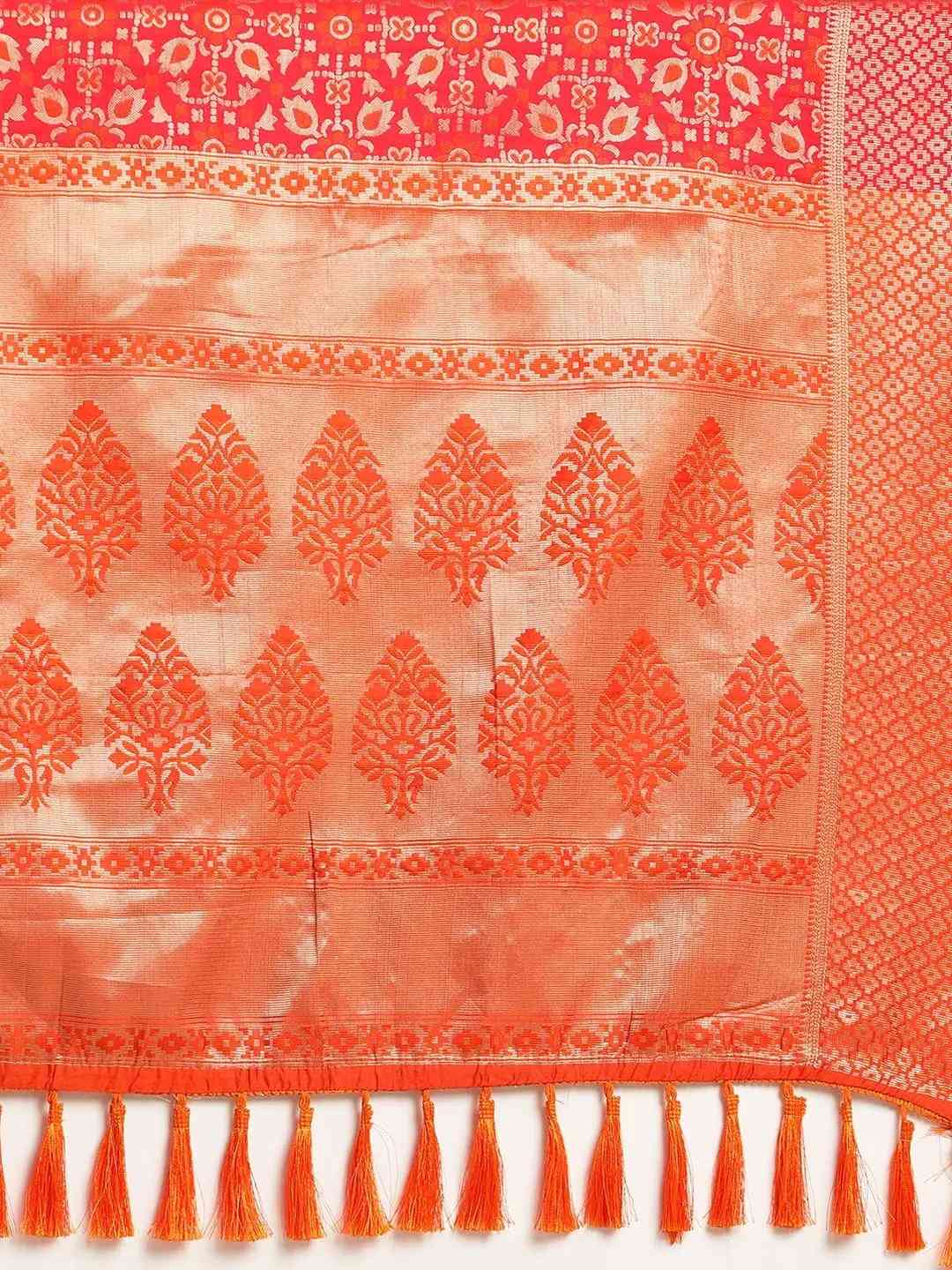 Exclusive Banarasi Patola Silk Saree With Zari Work