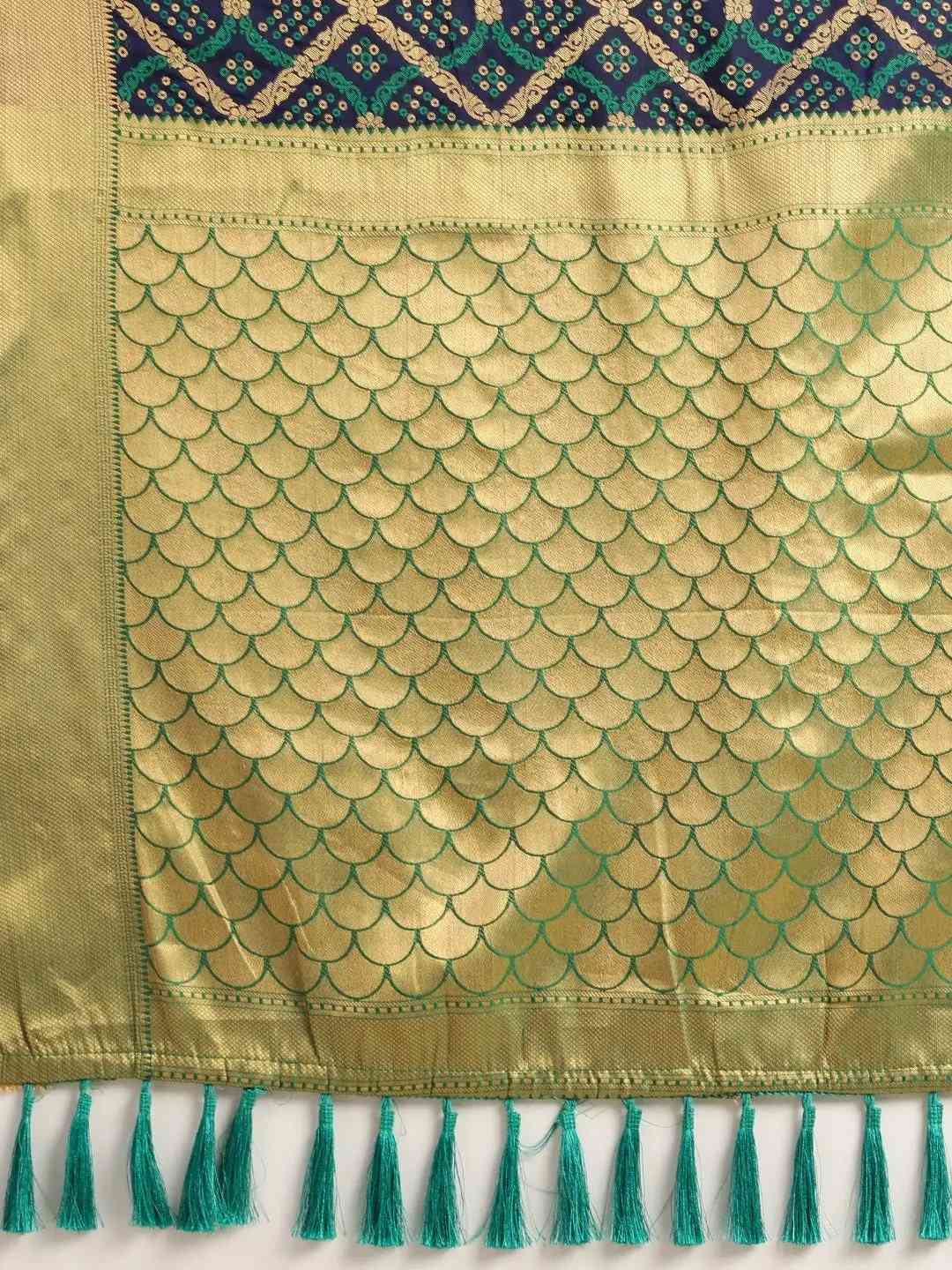 Exclusive Banarasi Patola Silk Saree with Zari Work