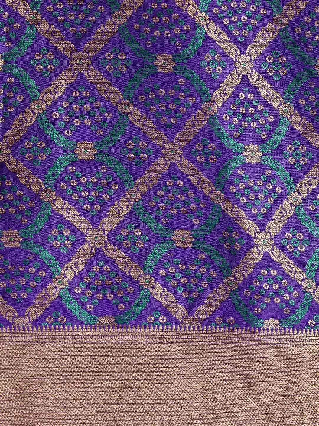  Stylish Banarasi Patola Silk Saree With Zari Work