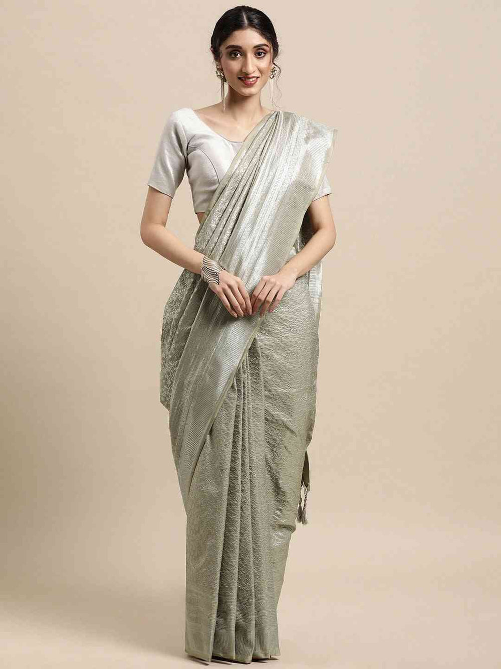  Exclusive Zari Border Kanjivaram Silk Saree