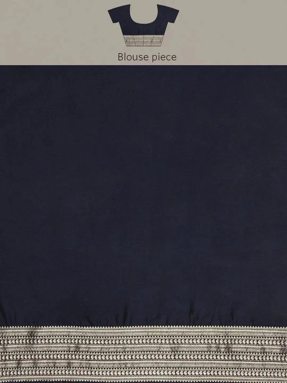 Kanjivaram Silk Saree with Zari Border 