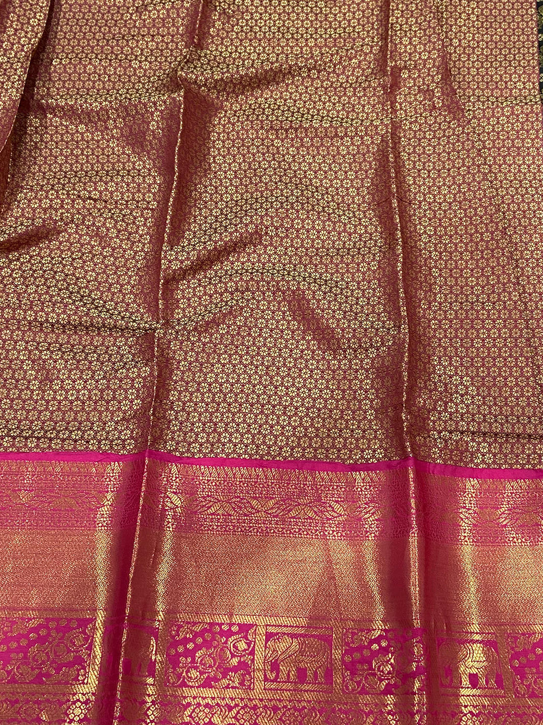 Black Banarasi Zari Butti Saree

