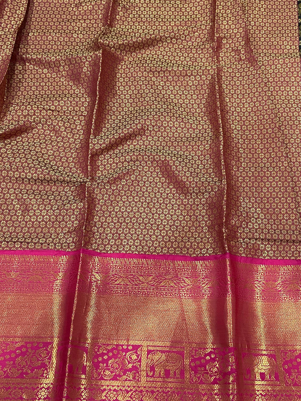 Black Banarasi Zari Butti Saree