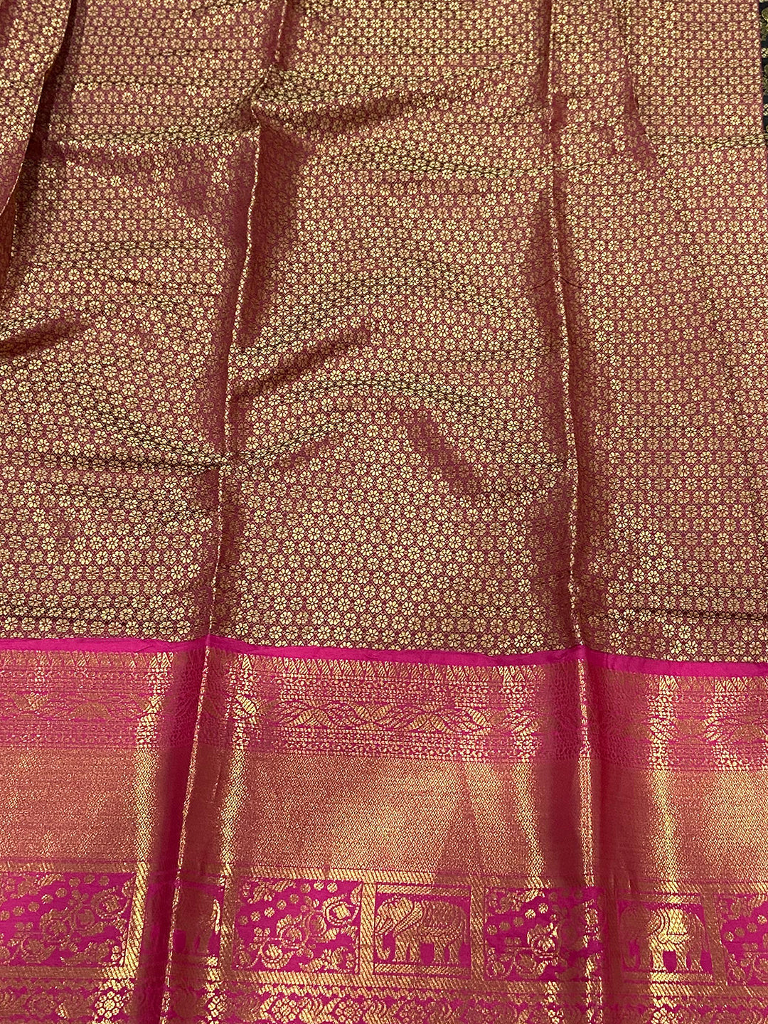 Black Banarasi Zari Butti Saree

