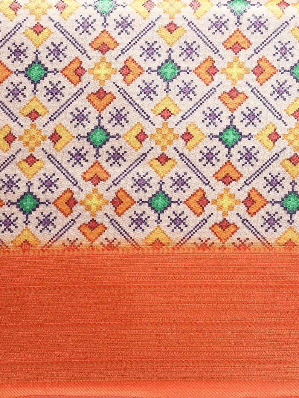  Soft Silk Digital Print Patola Saree for Party