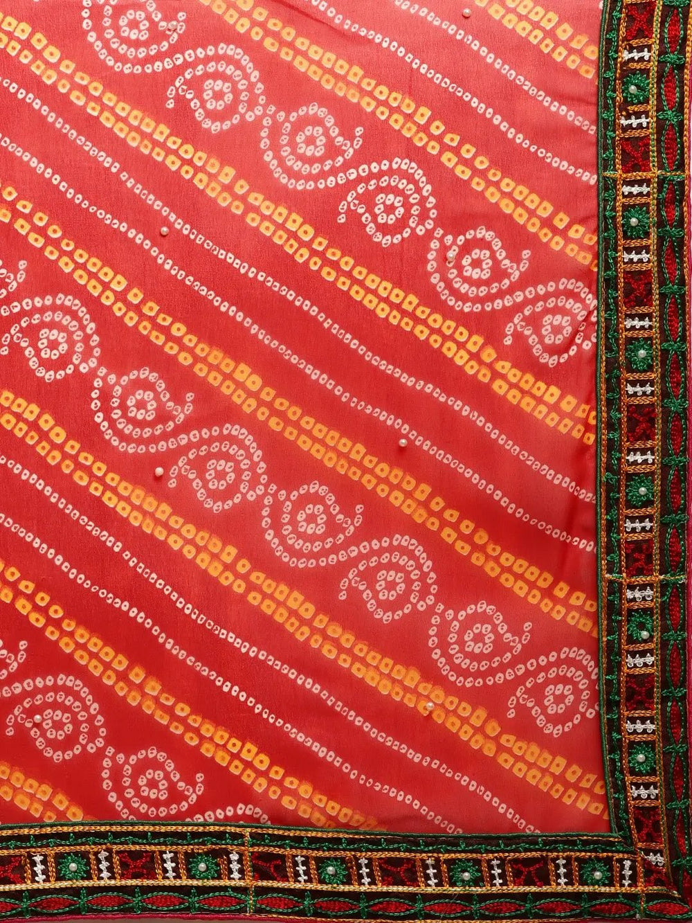 Royal Katchi Embroidery Saree